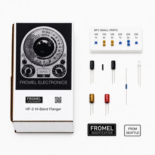 Boss HF-2 Hi Band Flanger エフェクター Boss HF-2 Hi Band Flanger Modifications – Fromel Electronics