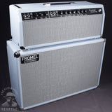 Fromel Harmonic Vibe 50 Watt Head with 2x10" Cabinet in Surf Blue