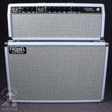 Fromel Harmonic Vibe 50 Watt Head with 2x10" Cabinet in Surf Blue
