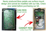 Boss TR-2 Tremolo Modifications