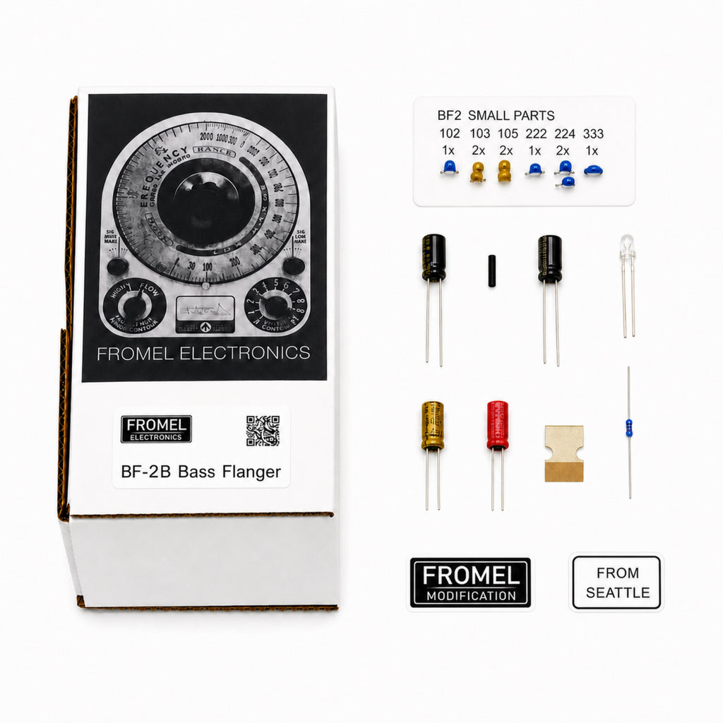 Boss BF-2B Bass Flanger mod kit