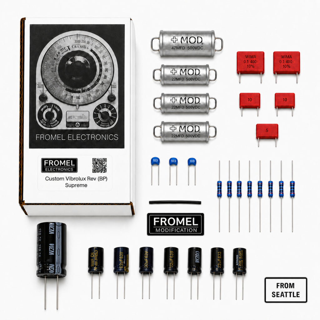 Fender Custom Vibrolux Reverb Black Panel Supreme kit