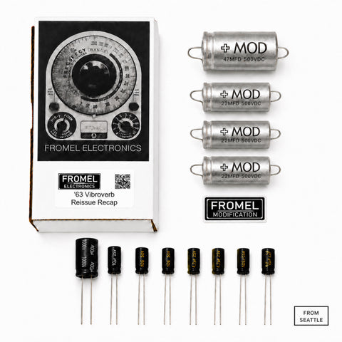 Fender 63 Vibroverb Reissue Recap Kit