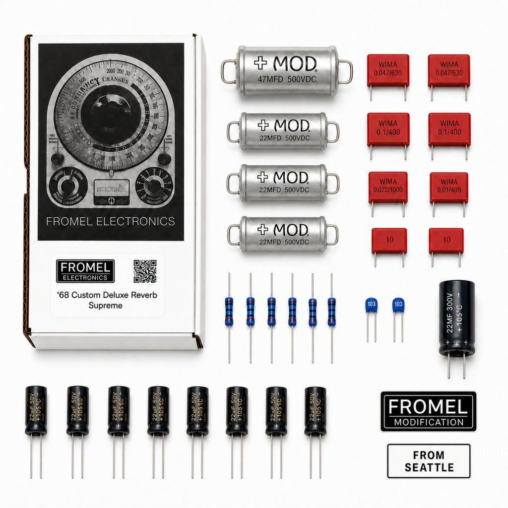 Fender 68 Custom Deluxe Reverb Supreme mod kit