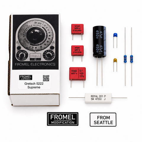 Gretsch 5222 Electromatic Amp Modifications