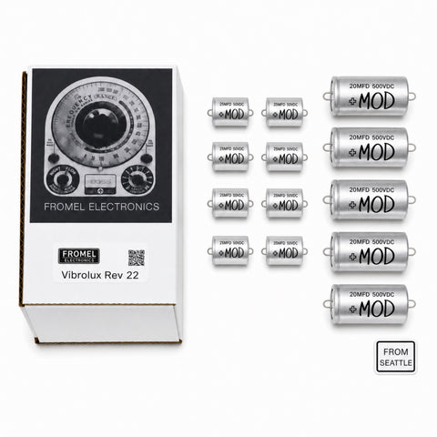 Vintage Fender Vibroverb/Vibrolux Reverb Recap Kit